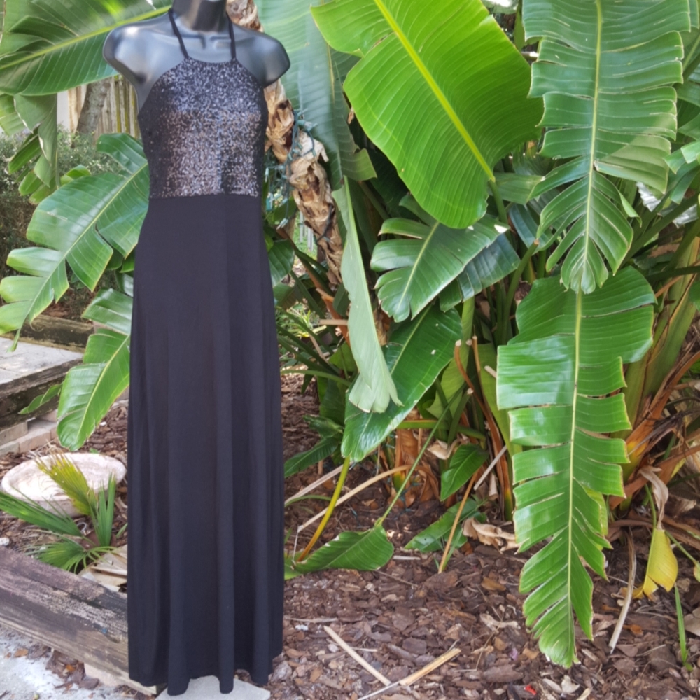 Tommy Bahama sequin column dress
